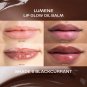 Lumene Lip Glow Oil Balm 10 ml - 6 Blackcurrant, 100 Vegan, Wild crafted, Made in Finland
