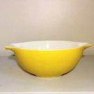 PYREX DAISY Yellow 2 1/2 QT Cinderella  Nesting Mixing Bowl #443/EUC/holiday