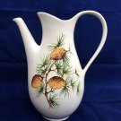 Hall Hallcraft Eva Zeisel Pinecone Pine Coffee Pot w/o Lid/Server/Holiday