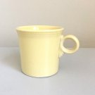 Homer Laughlin Fiesta ware Ring Handled Tom & Jerry Mug Egg Nog /Pale Yellow
