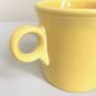 Homer Laughlin Fiesta ware Ring Handled Tom & Jerry Mug/set Of 3/yellow