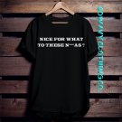 DRAKE NICE FOR WHAT T-SHIRT OVO TOUR MERCH SCORPION HIP-HOP