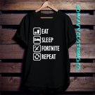 MEN'S FORTNITE T-SHIRT EAT SLEEP FORTNITE