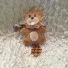 Buck the Beaver Felt Barrette