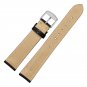 WOCCI Black Vintage Leather Watch Band, Wristwatch Strap Width (18mm,20mm or 22mm), FMY4X6ZK1