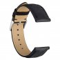 WOCCI Black Vintage Leather Watch Band, Wristwatch Strap Width (18mm,20mm or 22mm), FMY4X4ZK1