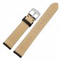 WOCCI Black Vintage Leather Watch Band, Wristwatch Strap Width (18mm,20mm or 22mm), FMY4X4ZK1