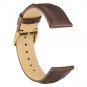 WOCCI Leather Watch Band with Gold Buckle, Strap Width (18mm,19mm,20mm,21mm or 22mm), FMS5X5ZK2