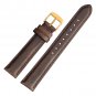WOCCI Leather Watch Band with Gold Buckle, Strap Width (18mm,19mm,20mm,21mm or 22mm), FMS5X5ZK2