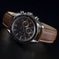 WOCCI Leather Watch Band with Gold Buckle, Strap Width (18mm,19mm,20mm,21mm or 22mm), FMS5X6ZK2