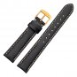 WOCCI Leather Watch Band with Gold Buckle, Strap Width (18mm,20mm or 22mm) FMY4X6ZK2