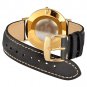 WOCCI Leather Watch Band with Gold Buckle, Strap Width (18mm,20mm or 22mm) FMY4X6ZK2