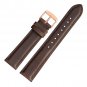 WOCCI Leather Watch Band with Rose Gold Buckle, Strap Width (18mm,19mm,20mm,21mm or 22mm), FMS5X5ZK3