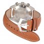 WOCCI 18 20 22 mm Full Grain Leather Quick Release Watch Band with Taper Buckle