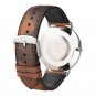 WOCCI 18mm 20mm 22mm Leather Watch Strap, Camo Style Unisex Wristwatch Band