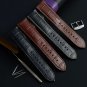 WOCCI Italy Leather Watch Band 18mm 19mm 20mm 21mm 22mm Alligator Embossed Strap