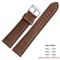 WOCCI 18mm 20mm 22mm Suede Vintage Leather Watch Band,Quick Release Watch Strap