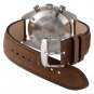 WOCCI 18mm 20mm 22mm Suede Vintage Leather Watch Band,Quick Release Watch Strap