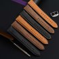 WOCCI 18mm 20mm 22mm Suede Vintage Leather Watch Band,Quick Release Watch Strap