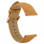 WOCCI 18mm 19mm 20mm 21m or 22mm Vintage Leather Watch Band,Rose Gold Buckle