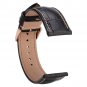 WOCCI 18mm 19mm 20mm 21mm 22mm Embossed Leather Watch Band / Rose Gold Buckle