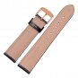 WOCCI 18mm 19mm 20mm 21mm 22mm Embossed Leather Watch Band / Rose Gold Buckle
