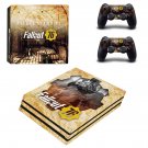 Vinyl Fallout Decal Sticker for Sony PlayStation 4 Pro
