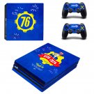 Fallout 76 Vinyl Decal Sticker for Sony PlayStation 4 Pro
