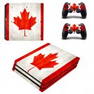 Canada Vinyl Decal Skin Sticker for Sony PlayStation 4 Pro