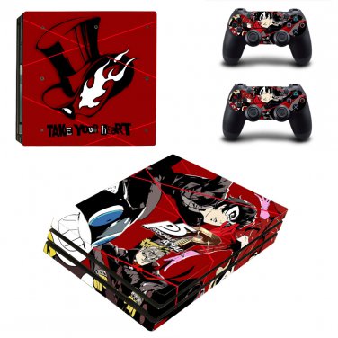 Persona 5 Vinyl Skin Sticker for Sony PlayStation 4 Pro