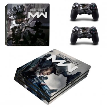 Call of Duty Modern Warfare Vinyl Skin Sticker for Sony PlayStation 4 Pro