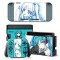 Hatsune Miku Decal Skin Sticker for Nintendo Switch Console and 2 Controllers