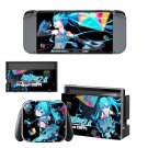 Hatsune Miku Vinyl Decal Skin Sticker for Nintendo Switch Console and 2 Controllers