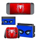 Spiderman Decal Skin Sticker for Nintendo Switch - Console and 2 Controllers