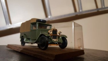 Solido Micaroba Early Citroen CUSTOM Military Truck 1/43  hand built scale model