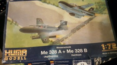 1/72 Messerschmitt Me 328 A + 328 B  HUMA Models