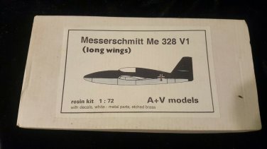1/72 Messerschmitt Me 328 V1 Long Wing Version AV Models