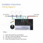2 Gang Light Switch w/ Glass Touch Panel SET OF -3-
