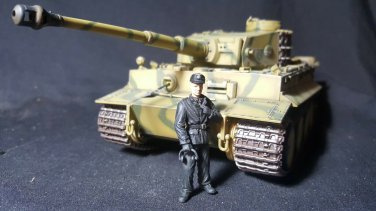 1/35 MICHAEL WITTMANN Figure Model German Tank Commander Ace Tank not included