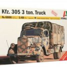 1/48 KFZ 305 Opel Blitz Wehrmacht Italeri 6606 NEW