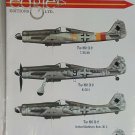 1/32 Focke Wulf FW-190 D-9 of JG2 JG6 JG301by EagleCals Decals  EC#57 OOP