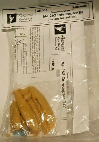 1/48 Messerschmitt Me-262 C-3a Rocket Engine Conversion Interceptor III