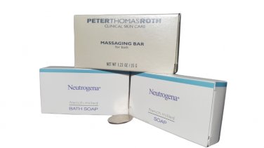3x Hotel Style Soap Combo Pack 2x NEUTROGENA French Milled Soap 1x PTR Massaging