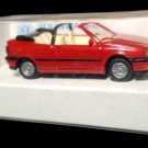 1/87 Volkswagen VW Golf III GL Convertible RED Made in Germany by Herpa