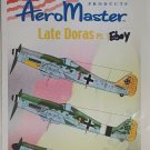 1/48 FW-190D-9 LATE DORAS Part 3 Decals AEROMASTER 48-721 TOP DECALS OOP