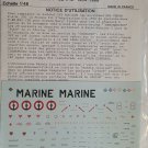 1/48 VOUGHT F-8E FN MARINE DECALS CARPENA OOP