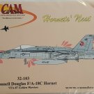1/32 F/A-18C HORNET VFA-87 GOLDEN WARRIORS CAM DECALS 32-103 OOP 1/32 F/A-18C HORNET VFA-87 GOLDEN WARRIORS CAM DECALS 32-103 OOP