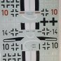 1/48 FW-190D-9 LATE DORAS Part 4 Decals AEROMASTER 48-722 TOP DECALS OOP
