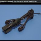 1/48 German Luftwaffe Bomb Loading Cart For Diorama Great Detail