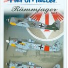1/48 FW-190 Rammjager Part 3 Decals AEROMASTER 48-695 TOP DECALS OOP